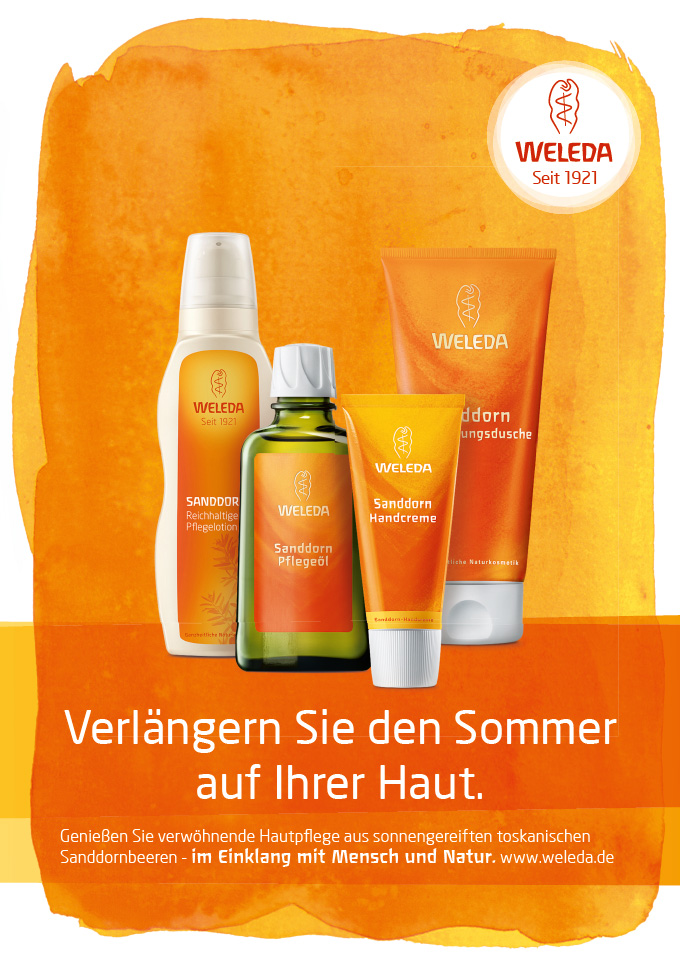 Weleda Sanddorn Aktion