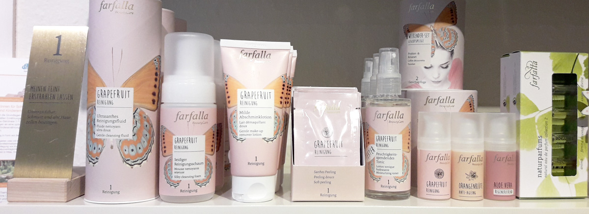 Farfalla Naturkosmetik Header